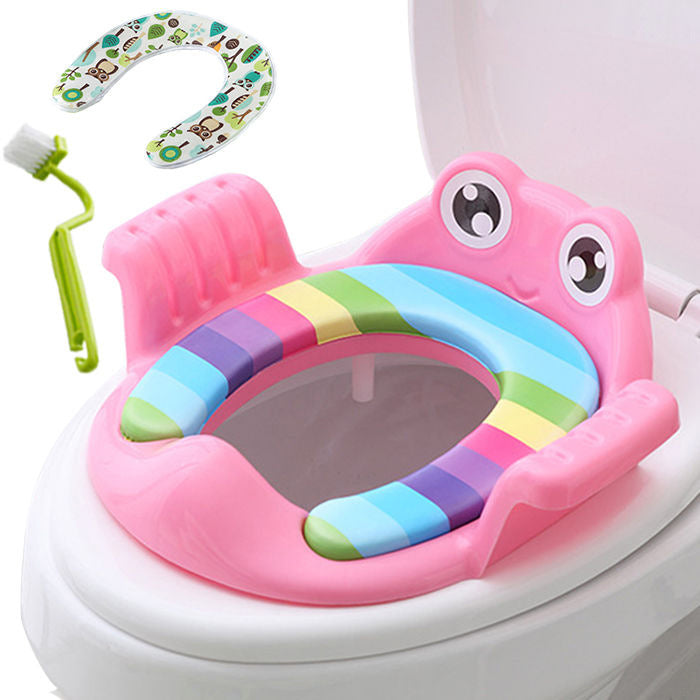 Children's toilet seat baby toilet seat children boys and girls enlarged toilet cushion infant toilet seat
