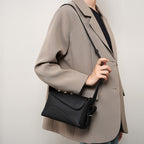 Genuine leather large capacity underarm bag women 2025 summer new versatile shoulder crossbody tote bag