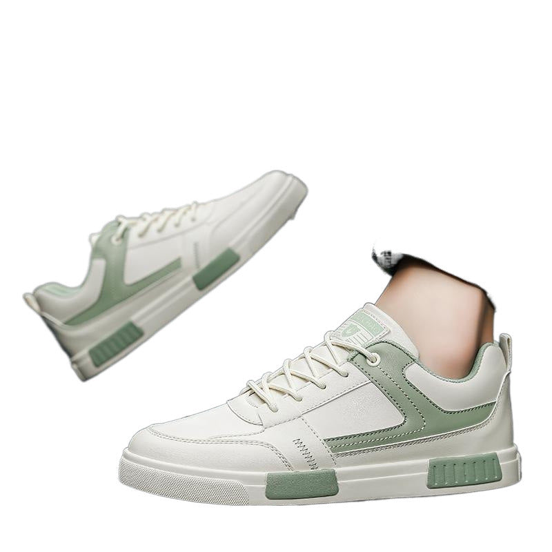 Men's Breathable White Casual Sneakers