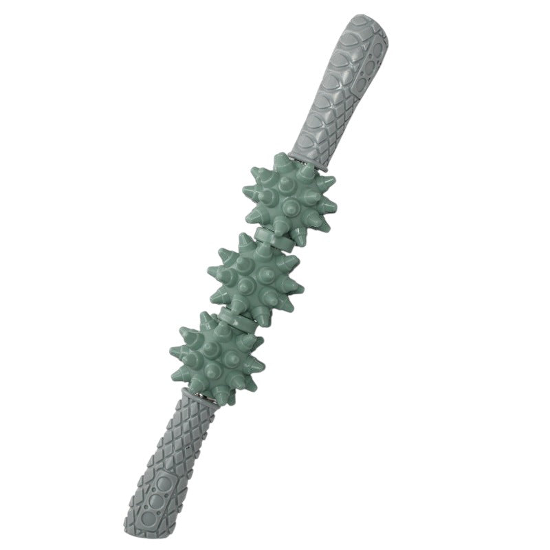 Thorn ball fitness massage stick leg roller wolf tooth fascia stick yoga massage roller