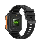 Foreign trade wholesale outdoor three-proof KR80 compass altitude barometer Bluetooth music phone men's smart watch