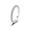 Factory direct wholesale S925 sterling silver women's rings with star pattern, moissanite rings, niche and high-end style.