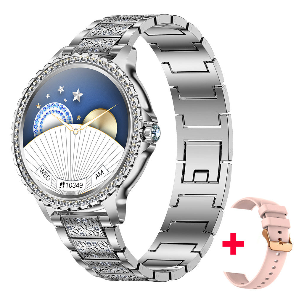Women's Smart Watch - HD Display, Bluetooth Call, Heart Rate