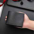 Men's Carbon Fiber Wallet with Coin Pocket | Aladinae