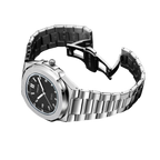 Men's Blue Dual Calendar Steel Watch | Aladinae
