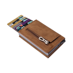 RFID Blocking Card Holder – PU Leather Wallet | Aladinae