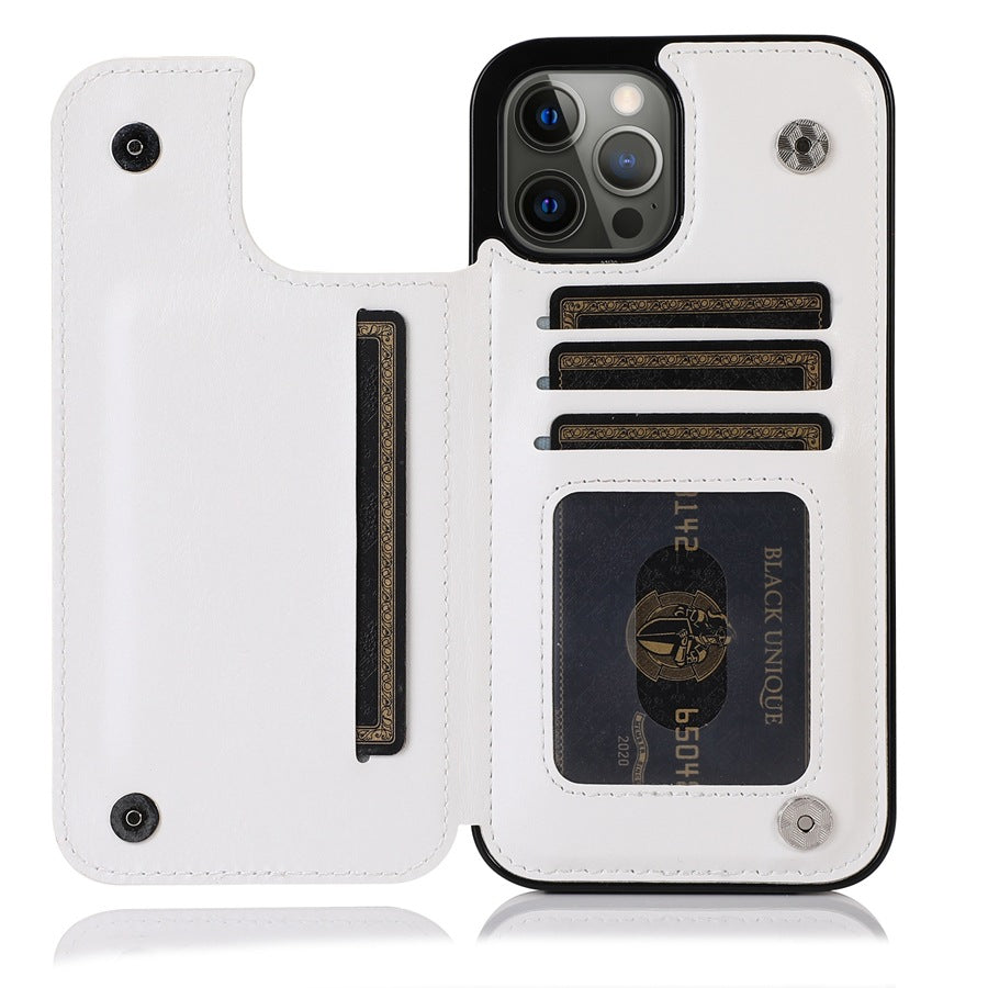 iPhone Wallet Case - Leather, Card Holder, Stand