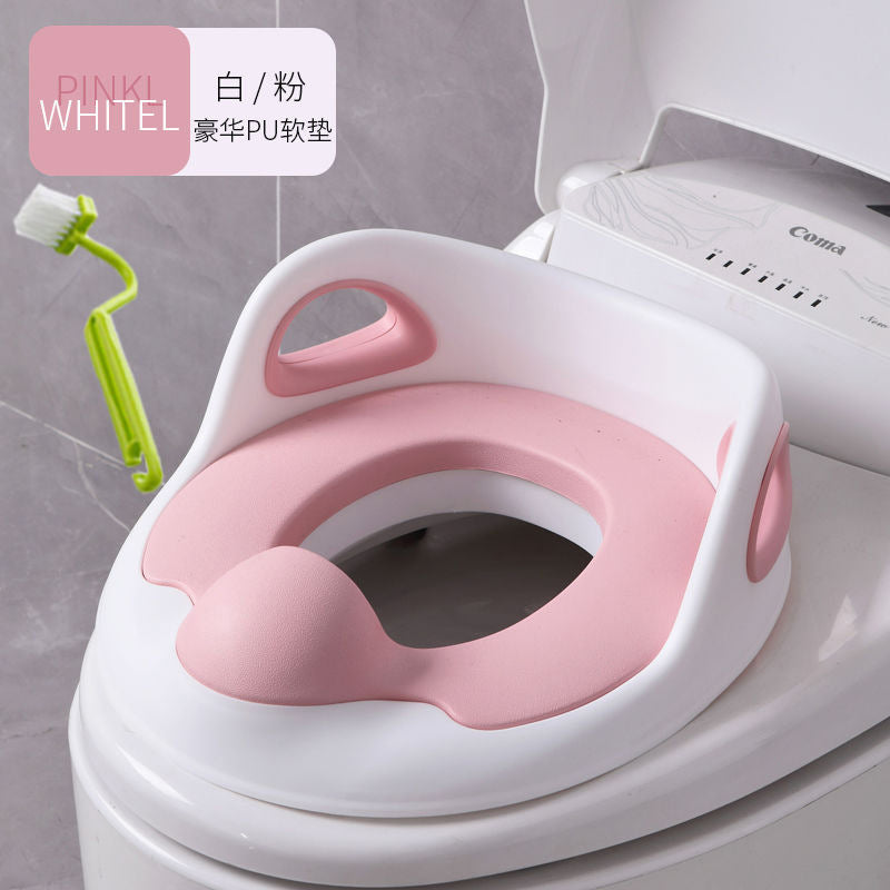 Children's toilet seat baby toilet seat children boys and girls enlarged toilet cushion infant toilet seat