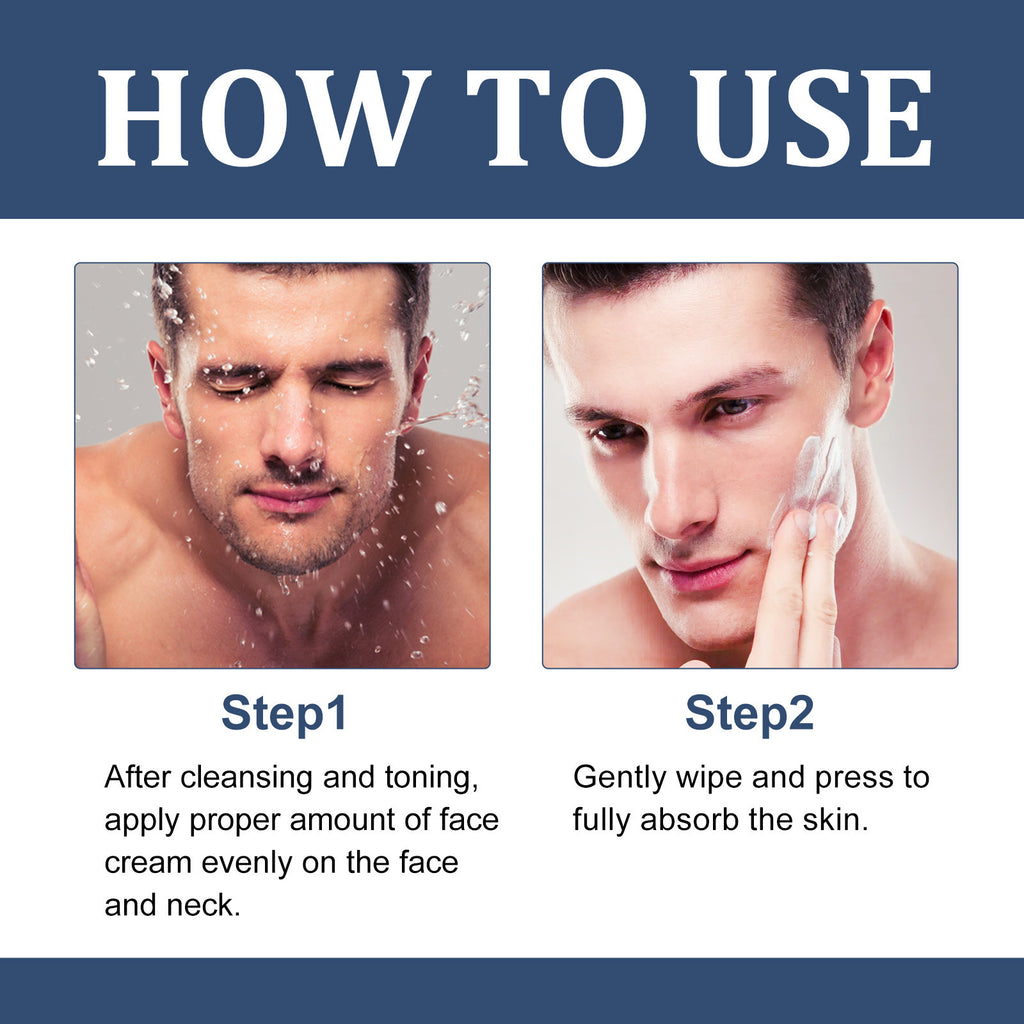 East Moon Men's Facial Moisturizing Cream - Hydrating and Nourishing Facial Skin Care Cream