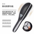 Cross-border electric massage comb, anti-hair loss meridian head massager, light therapy hair care comb, colored light hair salon massage comb