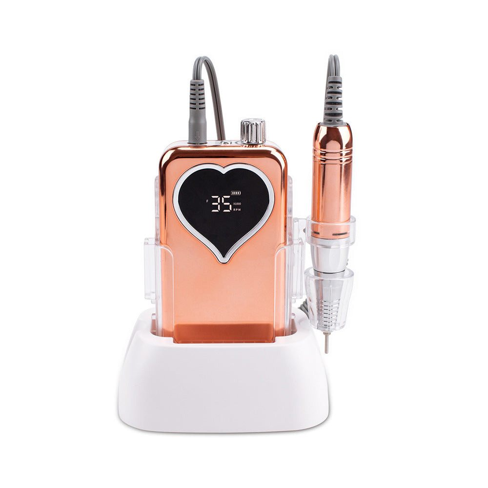 Simei bulk customized logo professional manicure portable battery-powered nail polish nail salon dedicated electric nail polish remover