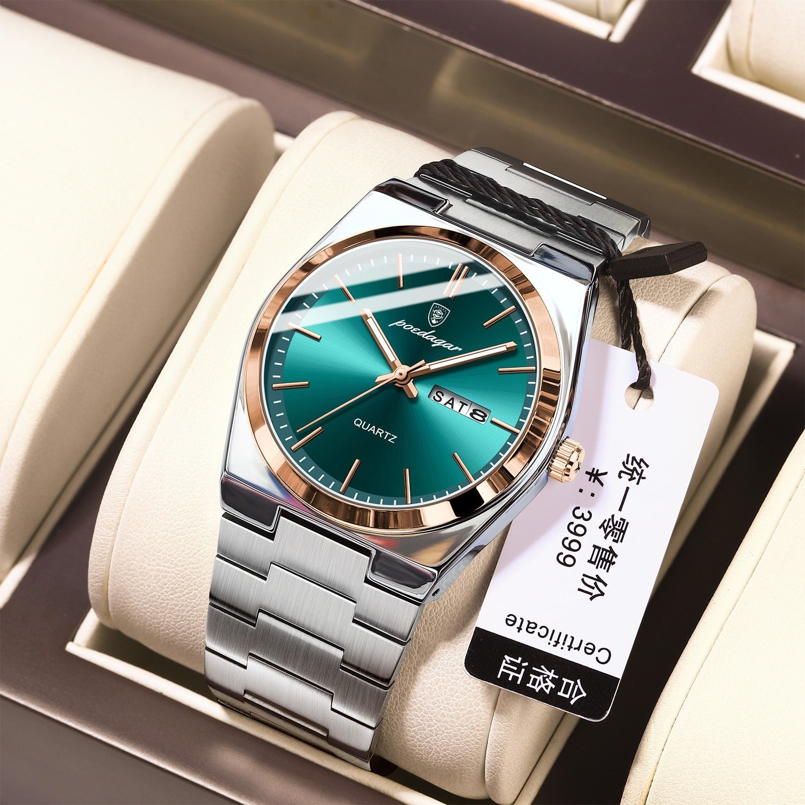 Men's Ultra-Thin Quartz Watch | Aladinae