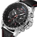 MEGIR Men's Sports Watch, Black | Aladinae