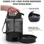 Amazon Bestseller 2.2L Dog Water Bottle, Large Capacity, Outdoor Sports Water Bottle, Outdoor Cat and Dog Water Bottle