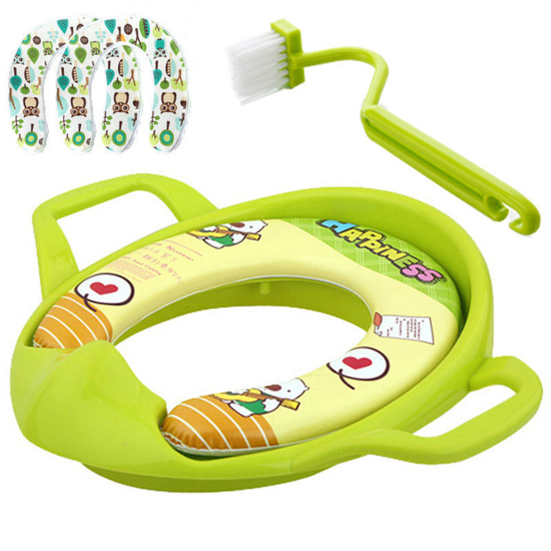 Children's toilet seat baby toilet seat children boys and girls enlarged toilet cushion infant toilet seat