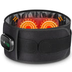 Cross-border red light heating massage belt infrared physiotherapy hot compress rechargeable support lumbar disc herniation protection belt
