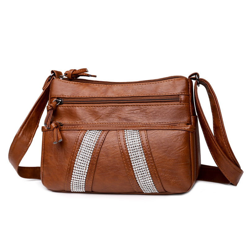 Diamond Embellished Shoulder Bag