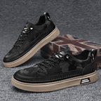 Men's Beige Slip-On Leather Casual Shoes | Aladinae