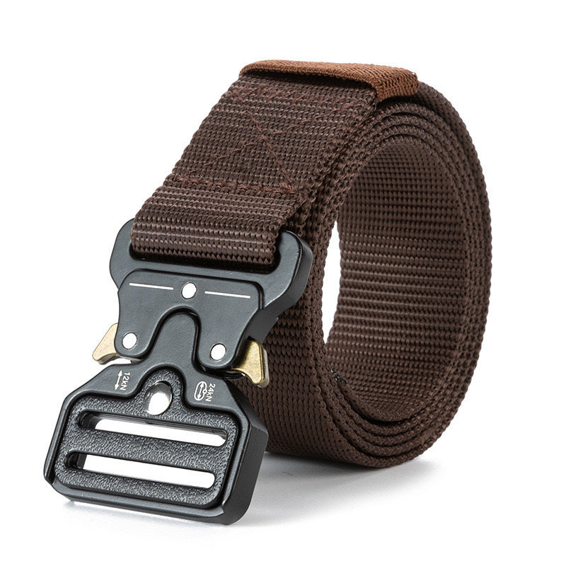 Men's Tactical Nylon Belt – Quick Release | Aladinae