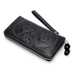 Genuine Leather Long Wallet