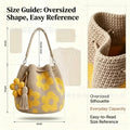Cross-border HANDCRAFTED CROCHET FLOWER BAG Handmade Crochet Flower Bag Set