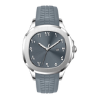 Men's Arabic Dial Sports Watch – Silicone Strap & Quartz | Aladinae