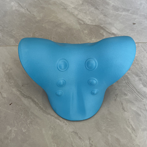 Korean C-shaped cervical spine massage pillow gravity acupressure neck massager cervical spine pillow neck and shoulder massage pillow for home use