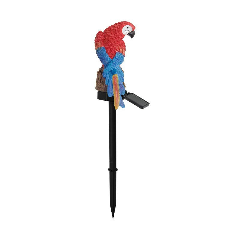 Amazon Solar Animal Statue Ornaments Outdoor Garden Statue Courtyard Landscape Decoration Owl Light Ground Plug