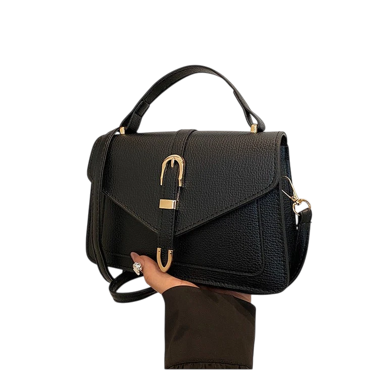 Retro bag women solid color autumn and winter women's bag 2024 new style fashion casual simple shoulder handbag crossbody small square bag