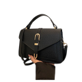 Retro bag women solid color autumn and winter women's bag 2024 new style fashion casual simple shoulder handbag crossbody small square bag