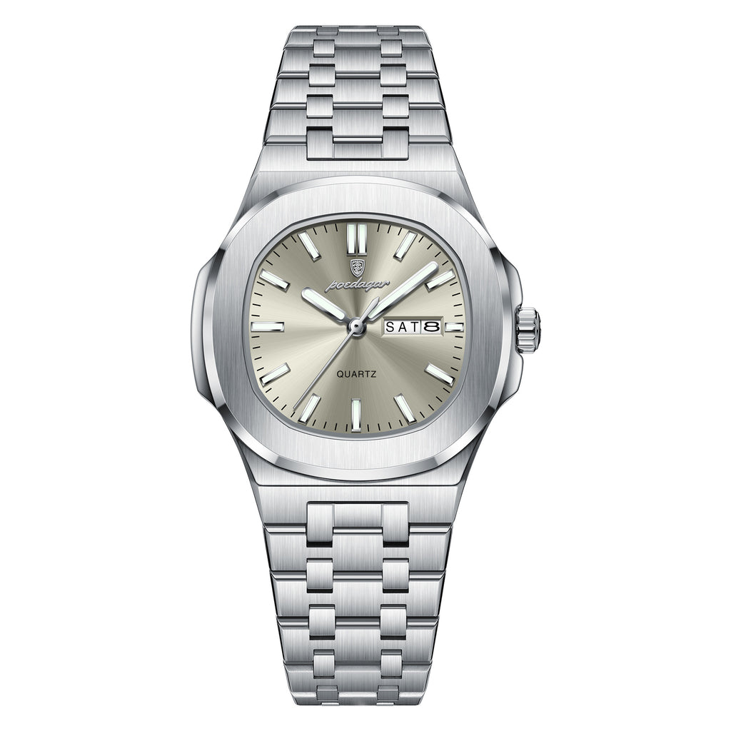 Swiss brand square quartz women's watch, new waterproof and luminous wristwatch, live stream hot-selling item for export, dropshipping available.