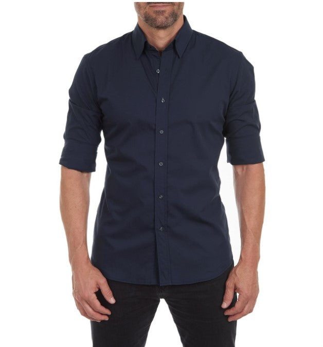Men's Zipper Oxford Shirt – Hidden Zip Design | Aladinae