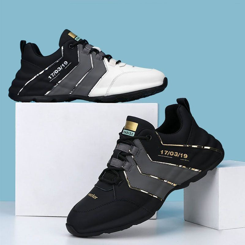 Men's Soft Leather Casual Sneakers
