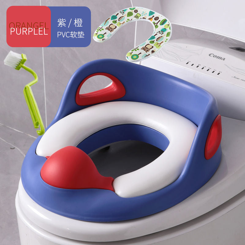 Children's toilet seat baby toilet seat children boys and girls enlarged toilet cushion infant toilet seat
