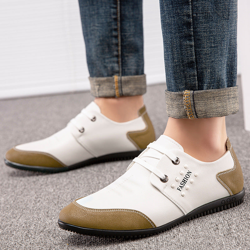 Men's Height-Increasing Leather Casual Shoes