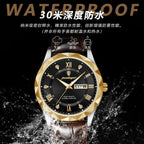 Swiss-Style Men's Dual Calendar Quartz Watch | Aladinae
