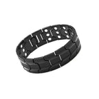 Amazon Hot Selling European and American Cross-Border Twill Antique Red Copper Men's Bracelet, Three Rows of Magnets Bracelet Wholesale