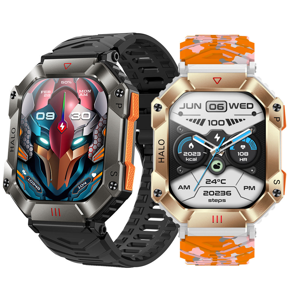 Men's Smart Watch - Compass, Altimeter, Bluetooth