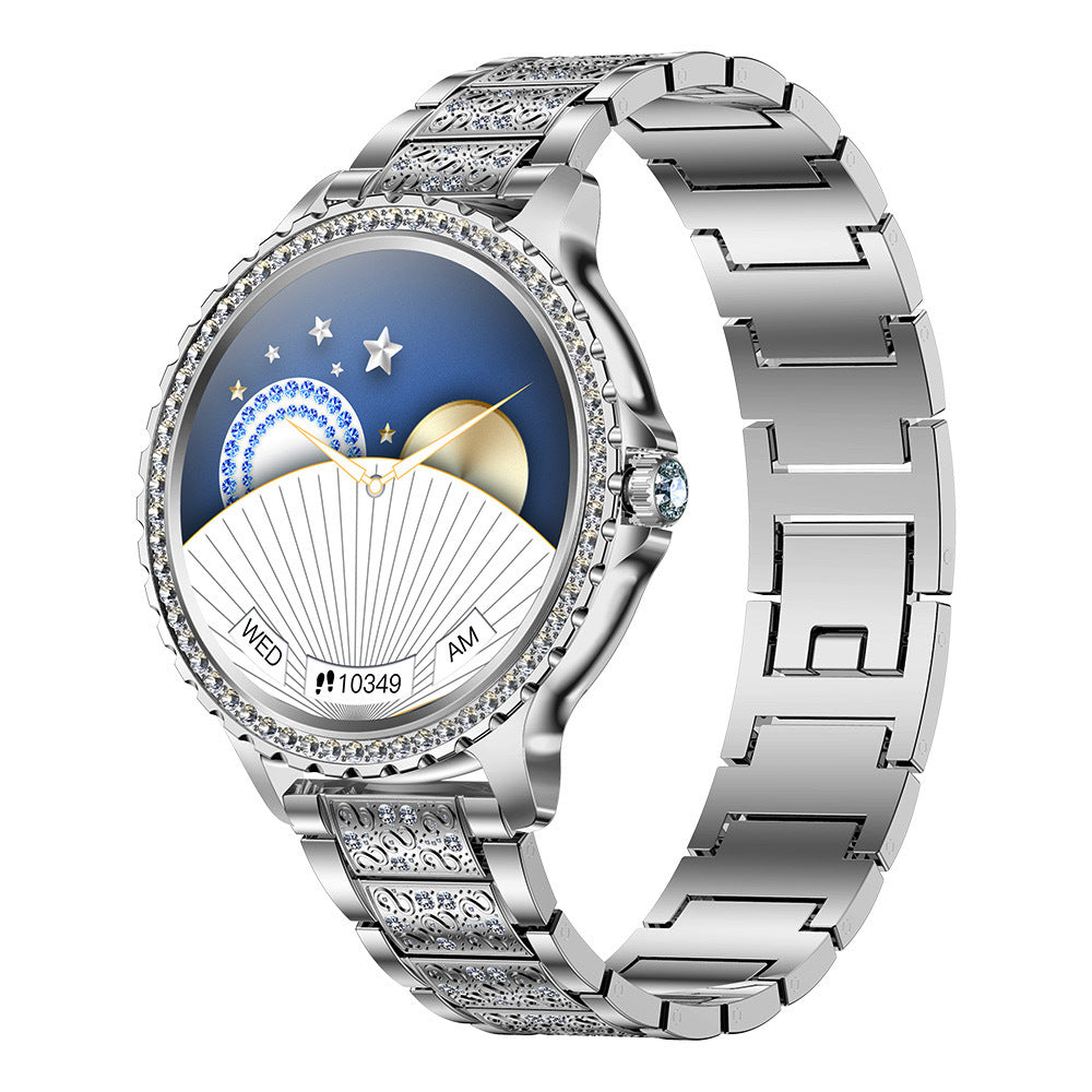 Women's Smart Watch - HD Display, Bluetooth Call, Heart Rate