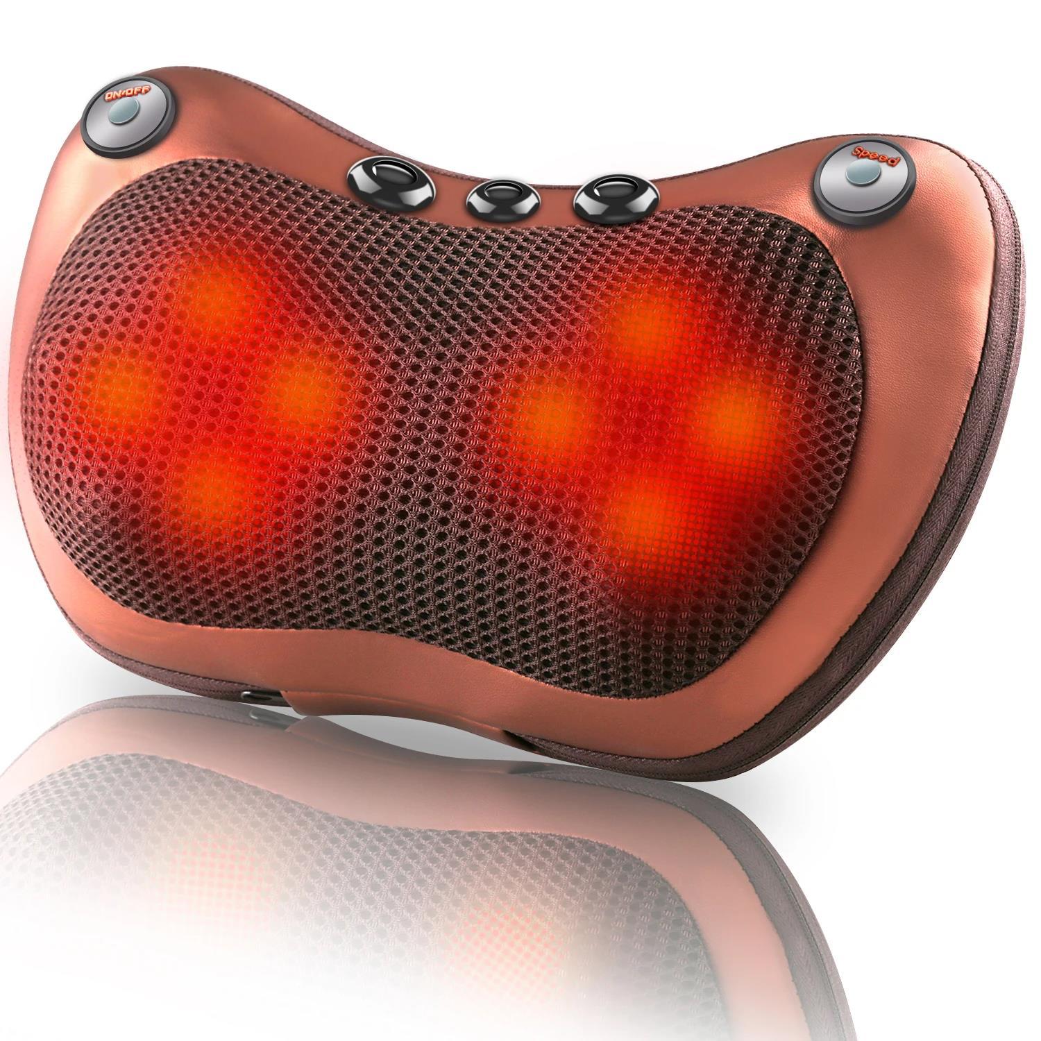 Smart massage pillow, U-shaped kneading massager, heated cervical spine massager, electric neck support device