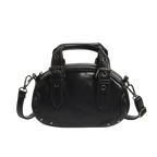 Retro niche trend rivet hand-held bowling bag female 2025 spring new high-end hot girl messenger bag