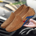 Men's Genuine Leather Slip-On Loafers | Aladinae