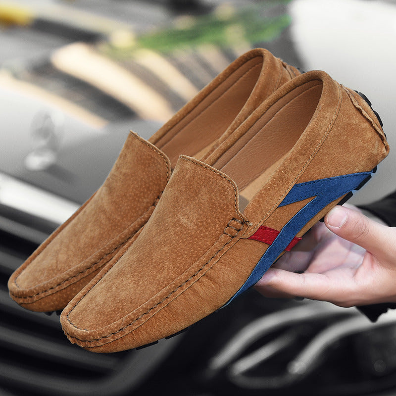 Men's Genuine Leather Slip-On Loafers | Aladinae