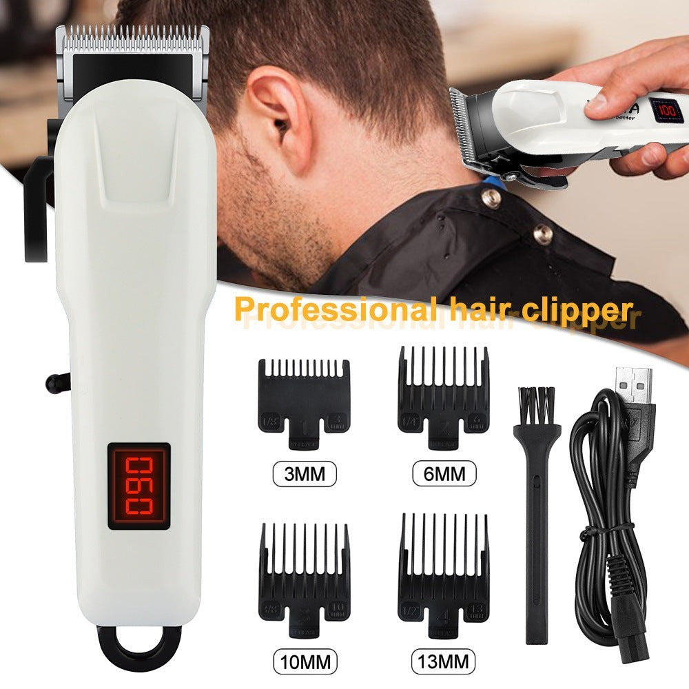 Professional Electric Hair Clipper – Rechargeable | Aladinae