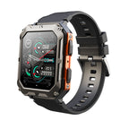 Men & Women's Bluetooth Smart Watch - Waterproof, Square Dial