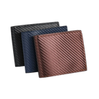Men's Carbon Fiber Wallet with Coin Pocket | Aladinae