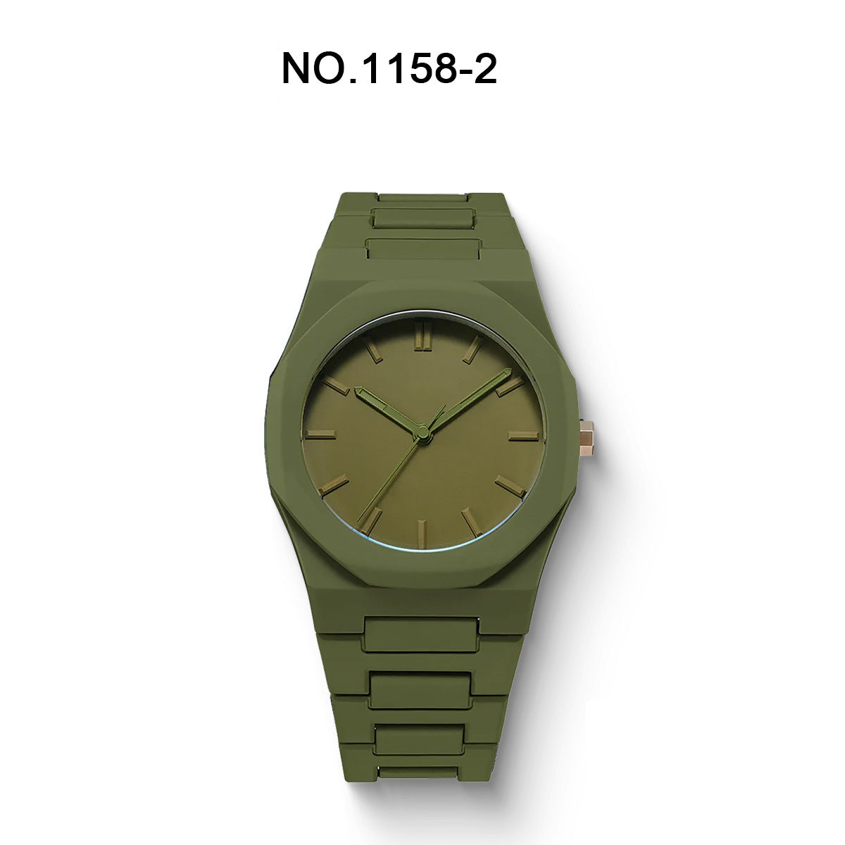 SHUAIKE new personality fashion large dial women's watch candy color trend fashion watch decorative color watch