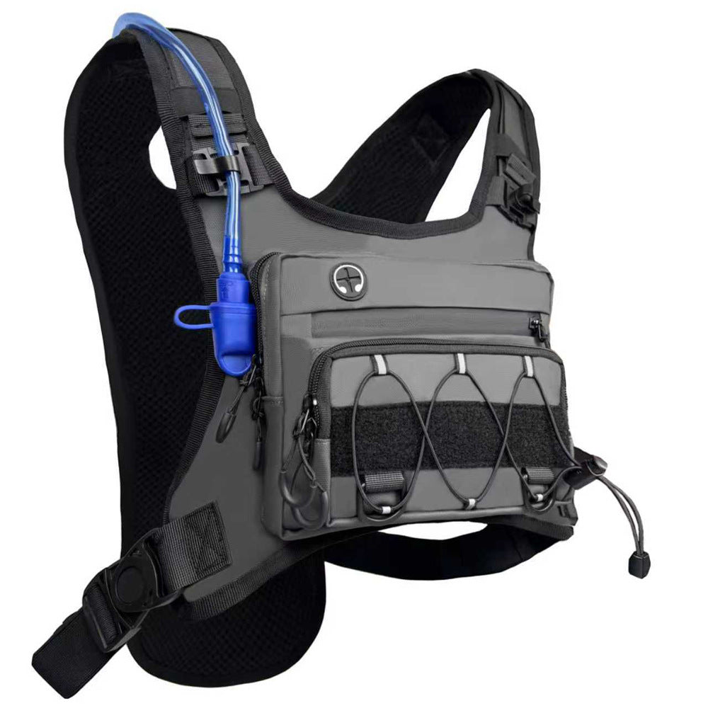 New tactical chest pack, multi-functional trail running bag, travel portable hiking bag, cycling backpack, Amazon bestseller.