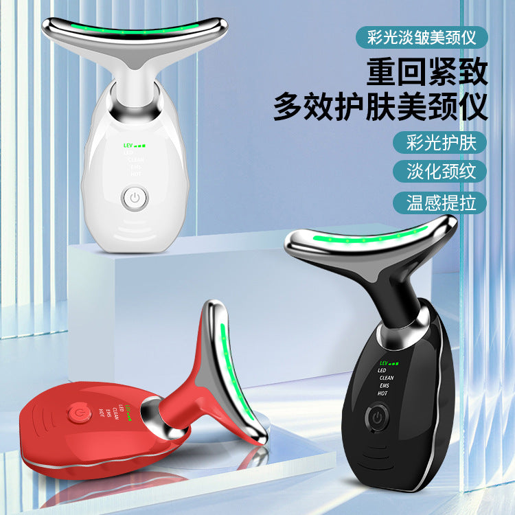 Home Beauty Introduction Instrument Neck Beauty Instrument Neck Massage Beauty Instrument Little Dolphin Microcurrent Facial Neck Line Care