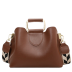 Autumn and winter textured large bag for women 2021 new style fashionable and simple wide shoulder strap women's bag versatile and atmospheric casual mom bag